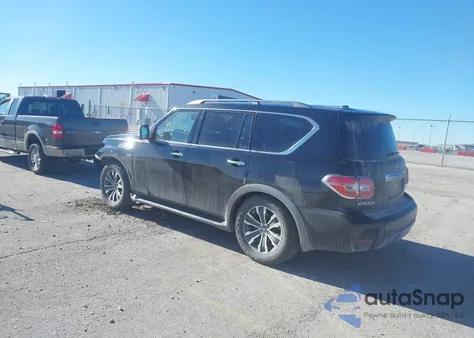 2020 Nissan Armada Sl 4Wd z USA, uszkodzony, nr VIN JN8AY2NC2L9618257